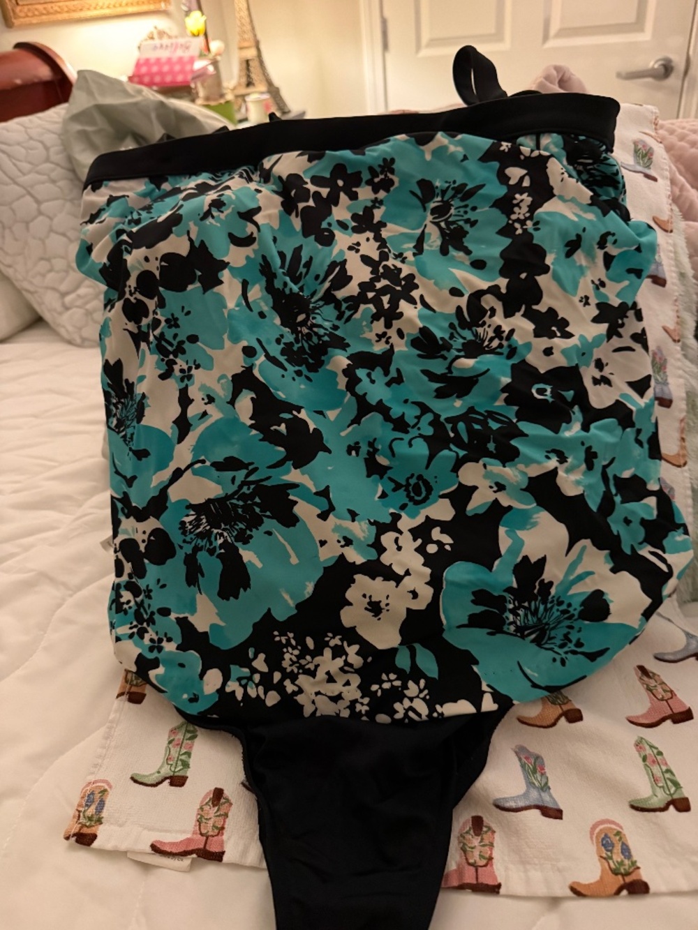 ❣️Woman’s Green & Black bathing suit